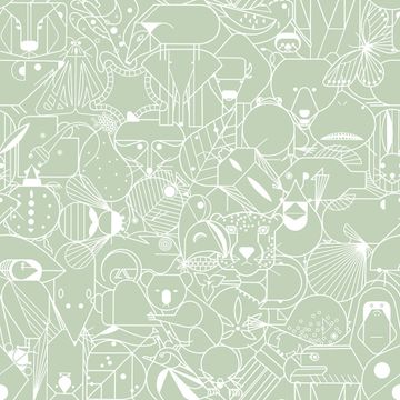 Beguiled By The Wild Walls by Designtex - view 6