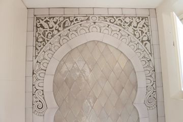 Handmade tiles bathroom Moroccan arch #2 by G Vega - view 2