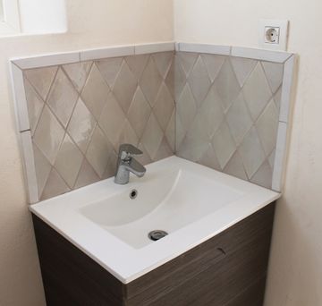 Handmade tiles bathroom Moroccan arch #2 by G Vega - view 3