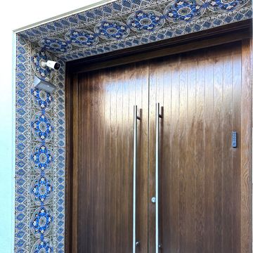 Moroccan Tile matt green Moroccan #2 [30cm/11.8"] by G Vega - view 9