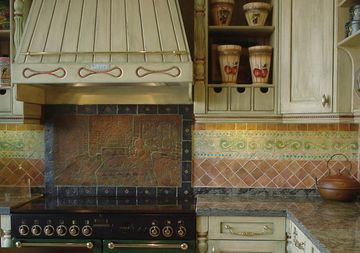 Handmade tile - Estanque & Hiedra by G Vega - view 2