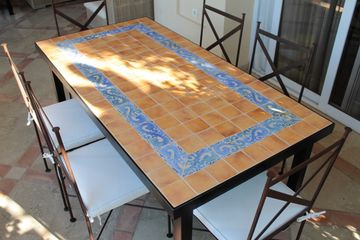 Handmade tile - Estanque & Hiedra by G Vega - view 3