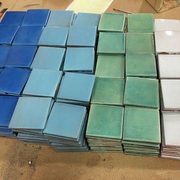 Handmade tiles - Field tiles colors #1 by G Vega - view 7