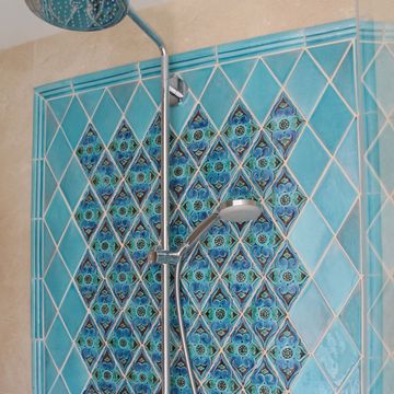 Handmade tiles diamond [11x19cm] by G Vega - view 7
