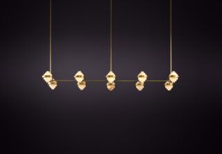 IRIS DECA ARRAY Pendant Light by Christopher Boots - view 3