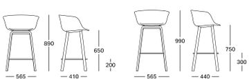 Loria 3GL stool by COLOS - view 8