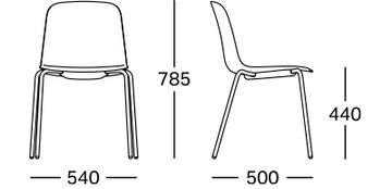Loria 1GM chair by COLOS - view 8