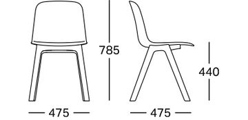 Loria 1GP chair by COLOS - view 8