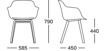 Loria 2GL chair by COLOS - view 8