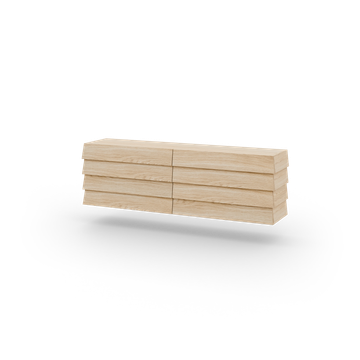 CASCADE storage cabinet by BeOak - view 2