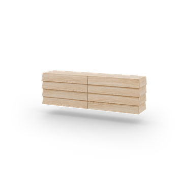 CASCADE storage cabinet by BeOak - view 3
