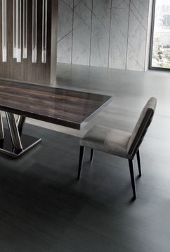 ASTON - Upholstered fabric chair by Costantini Pietro - view 2