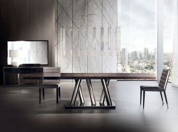 ASTON - Upholstered fabric chair by Costantini Pietro - view 3