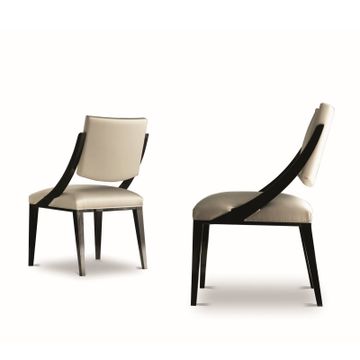 MEMORY - Upholstered leather chair by Costantini Pietro - view 4