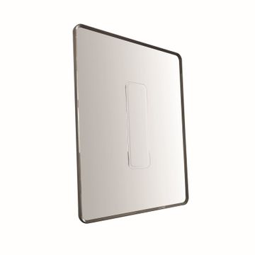 SYMBOL - Rectangular wall-mounted wooden mirror by Costantini Pietro - view 2