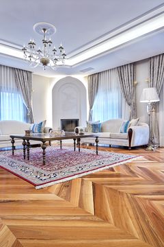 Chevron European Walnut by CP Parquet - view 5