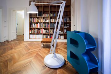 Chevron European Walnut by CP Parquet - view 2