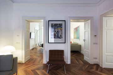Chevron European Walnut by CP Parquet - view 3