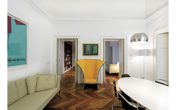 Chevron European Walnut by CP Parquet - view 6