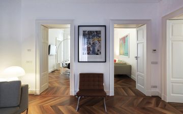 Chevron European Walnut by CP Parquet - view 8