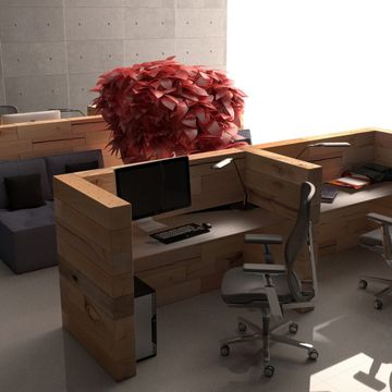 CRAFTWAND Multidesk trio by CRAFTWAND - view 2