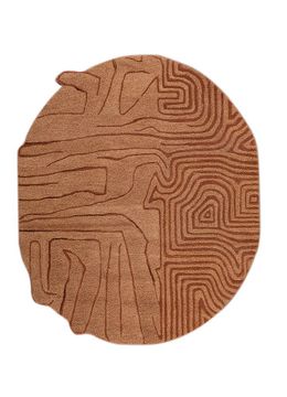 Come Around TNQ-1124, Red Clay/Apricot by Jaipur Rugs - view 3
