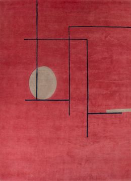 Sthir AIWL-3010, Mesa Rose/Soft Beige by Jaipur Rugs - view 3