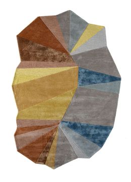 Come Around TNQ-1126, Silver Gray/Golden Apricot by Jaipur Rugs - view 2