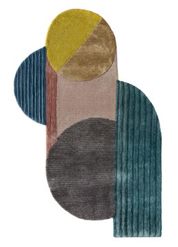 Come Around TNQ-1137, Pink Tint/Turmeric by Jaipur Rugs - view 2