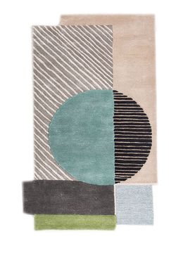 Come Around TNQ-1125, Oyster/Aruba Blue by Jaipur Rugs - view 9
