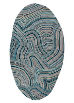Come Around TNQ-1265, Light Turquoise/Aruba Blue by Jaipur Rugs - view 9