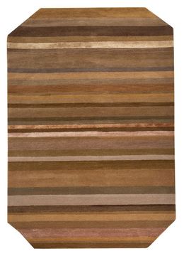 Come Around TNQ-1364, Ginger Brown/Medium Gray by Jaipur Rugs - view 9