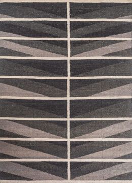 Nomadic Threads ADHM-04(CS-01), Ebony/Black Olive by Jaipur Rugs - view 9