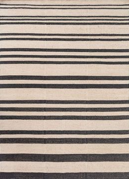 Nomadic Threads ADHM-05, White/Ebony by Jaipur Rugs - view 9