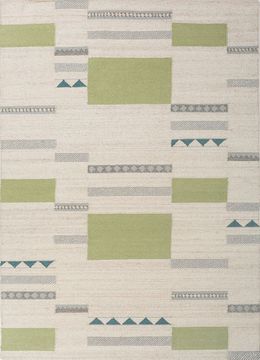 Bedouin ADWV-13057, White Ice/Aqua Foam by Jaipur Rugs - view 9