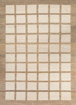 Nomadic Threads AKHM-1002, White/Tan by Jaipur Rugs - view 9