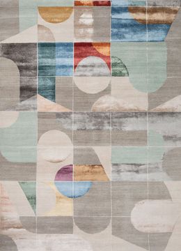 Chaos Theory ESK-306, Ashwood/Light Sea Mist by Jaipur Rugs - view 9