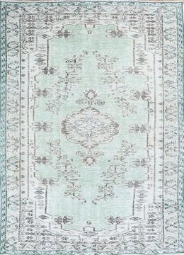 Vintage PAE-1263, Soft Mint/White by Jaipur Rugs - view 9