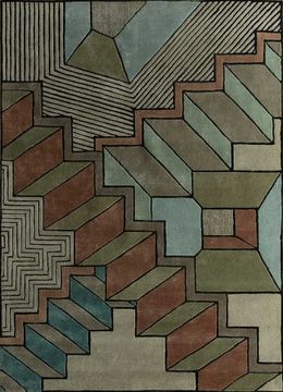 Archetype TOP-9509, Cloud White/Apple Green by Jaipur Rugs - view 9