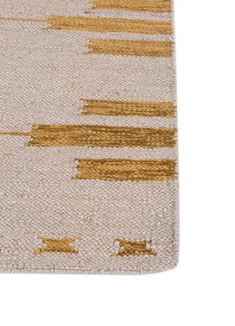 Bedouin ADWL-13118, Linen White/Sunflower by Jaipur Rugs - view 7