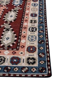 Bedouin ADWL-13241, Deep Ruby/Antique White by Jaipur Rugs - view 8