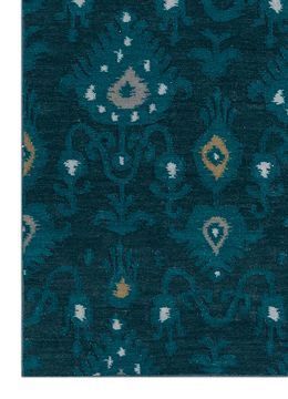 Bedouin ADWL-13322(FR), Peacock Blue/Peacock Blue by Jaipur Rugs - view 8