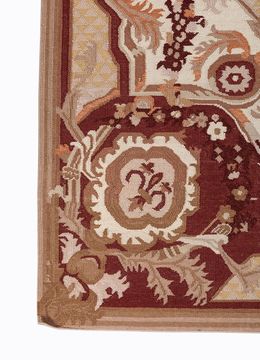 Bedouin ADWL-23011, Undyed White/Red by Jaipur Rugs - view 8