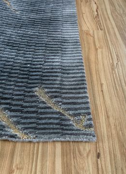 Azalea AIBZ-1006, Marine Blue/Skyline Blue by Jaipur Rugs - view 8