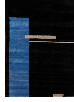 Sthir AIWL-3011, Ebony/Inky Sea by Jaipur Rugs - view 8