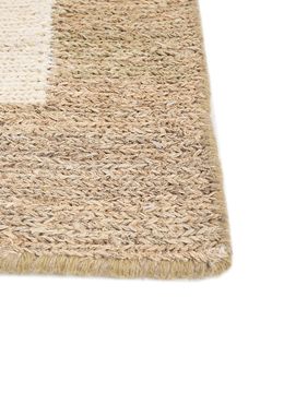 Nomadic Threads AKHM-1002, White/Tan by Jaipur Rugs - view 8