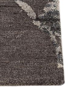 Urban Pause ELA-302, Liquorice/Black Olive by Jaipur Rugs - view 8