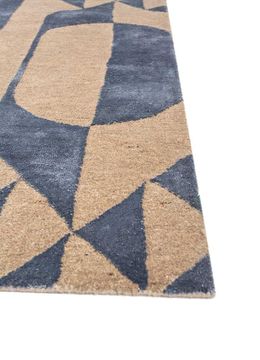 Aakar ESKN-336, Rawhide/Ensign Blue by Jaipur Rugs - view 8