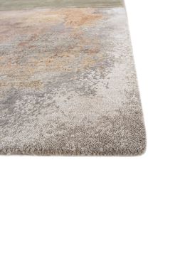Aakar ESK-369(3D), Medium Gray/Light Peach by Jaipur Rugs - view 8