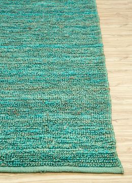 Nomadic Threads GI-07, Aruba Blue/Aruba Blue by Jaipur Rugs - view 8